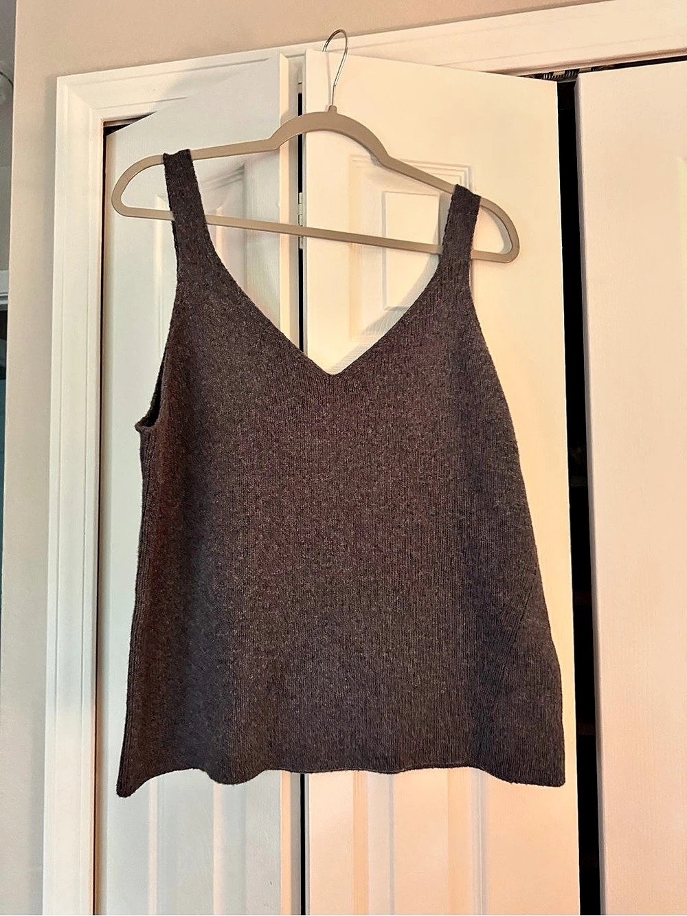 Old Navy Gray tank Sweater